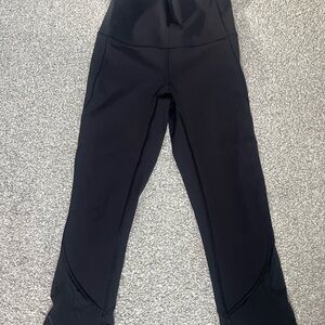 lululemon athletica Black capri Leggings